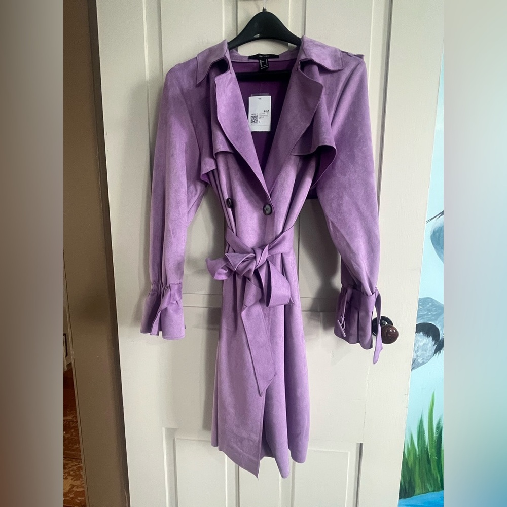 Forever 21 Lavender Coat